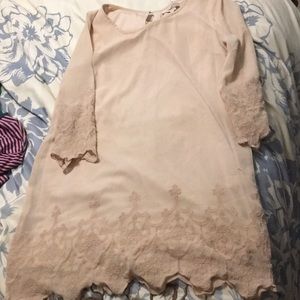 Blush dress